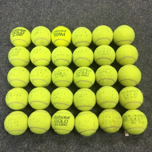 30 Used Babolat Tennis Balls - Picture 2 of 2