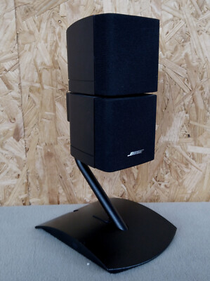 Bose Doppelcube Acoustimass Lautsprecher Satelliten Cube Lifestyle Würfel schwar