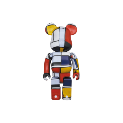 Be@rbrick Bearbrick Piet Mondrian 100％ 400％ Set | eBay