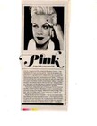 singer PINK:  85+  original, separate career clippings pages lot (3/4 pound!) — photo 4