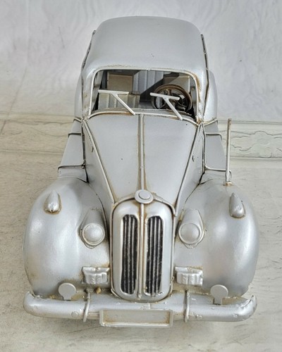1 10 Modelo 1939 Vintage Muy Detallado Belería Europea de Bronce Diecast Car Art - Imagen 2 de 6