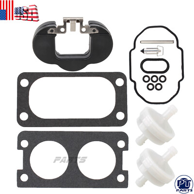 #ad For Generac 0F9124 Carburetor Overhaul Repair Rebuild Gasket Fuel Filter Kit $13.99