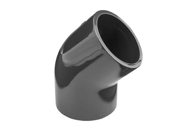 20mm Plain 45 Degree PVC Elbow