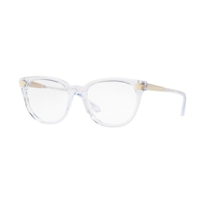 Versace Transparent 54mm Eyeglasses Amazon.com: Versace VE 3242A 148 Transparent Plastic Round  main image 2