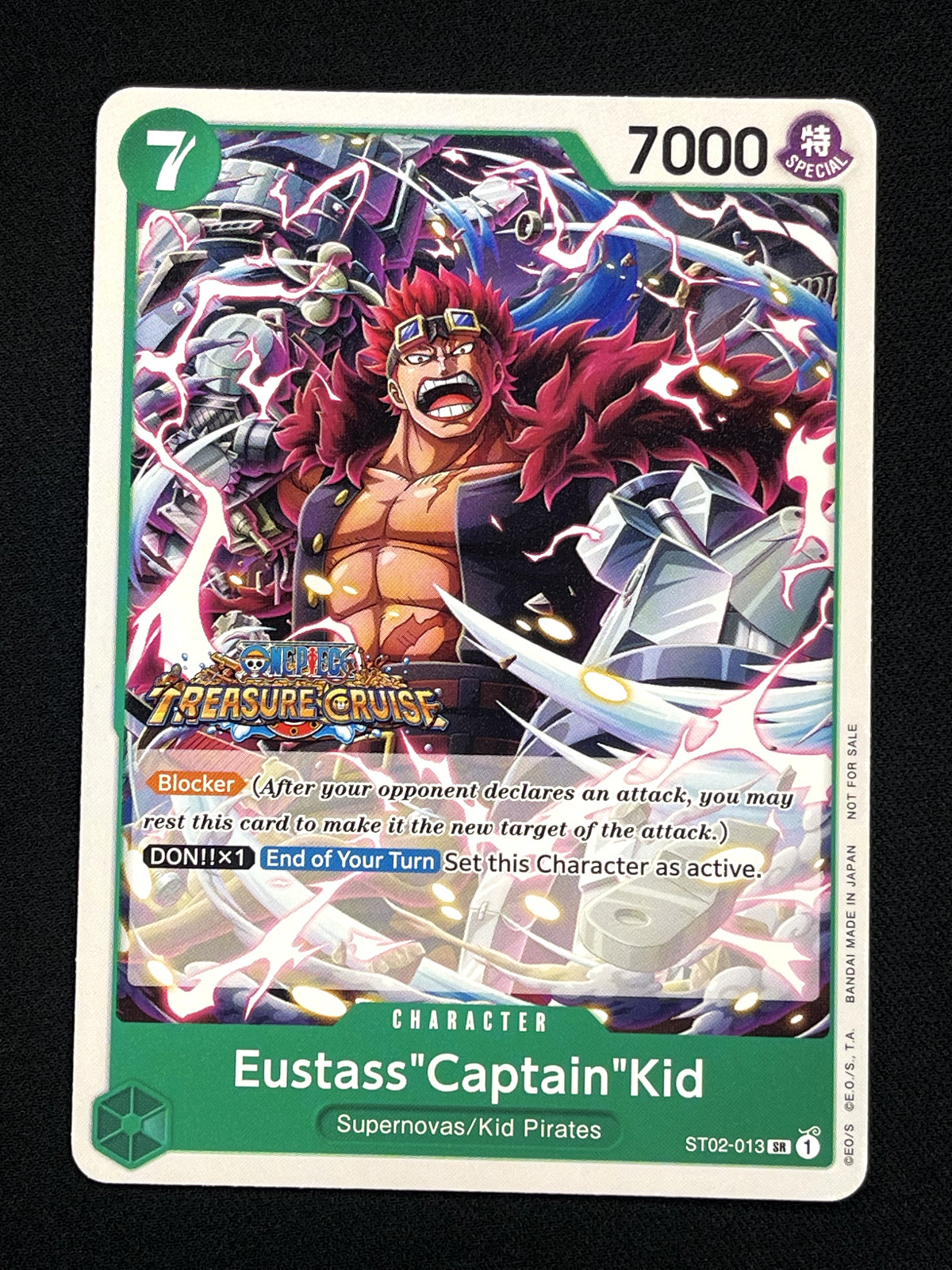 One Piece Card Game Eustass Captain Kid ST02-013 (Tournament Pack Vol. 5)