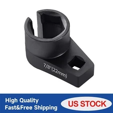 7/8-Inch 22mm Offset Oxygen O2 Sensor Socket Wrench Removal Tool Drive 3/8"