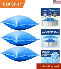 Reliable 3-Pack Vinyl Air Pillows - Essential for Above Ground Pool Winter Care