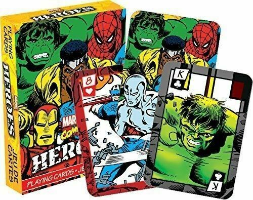 1978 Marvel Comics Super-Heroes Card Game Complete-All 39 Cards +  Instructions