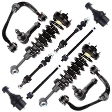 12x For Ford F-150 2005-2008 4X4 Strut Assembly Front Control Arm Suspension Kit