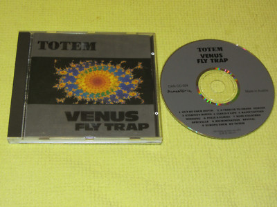 The Venus Fly Trap Totem 1989 CD Album Alt Goth Rock New Wave