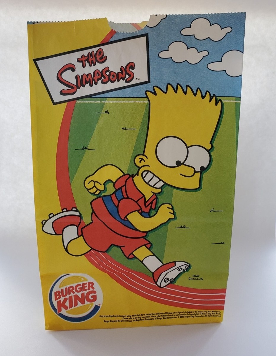 【未開封】シンプソンズ　バーガーキング　デッドストック ビンテージ90's○DEADSTOCK THE SIMPSONS BURGER KING・MEAL TOY