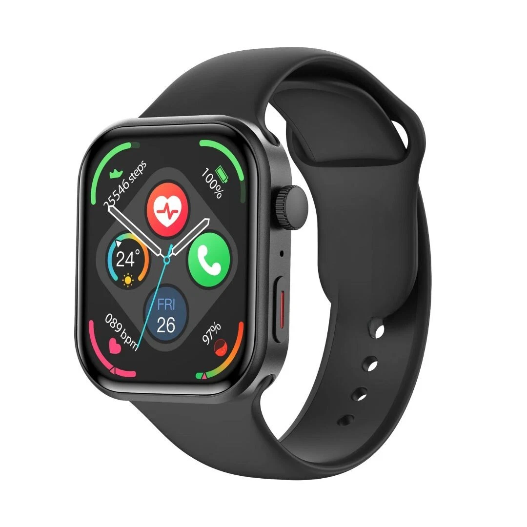 Smart Watch with Health Monitors, Fitness Tracker, Weather Updates - 3 straps