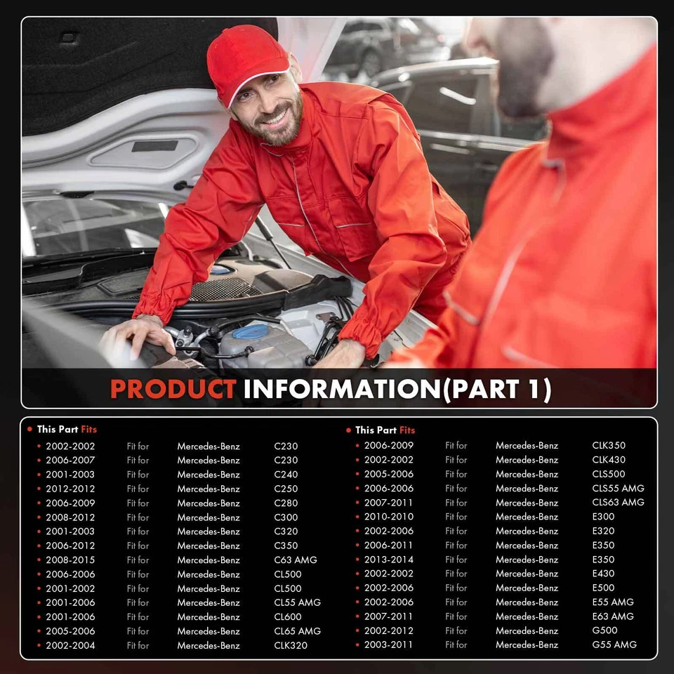 A/C Compressor w/ 7SEU17C/7SEU16C Style for Mercedes-Benz W203 C230 W220 S600 - Image 3 of 4