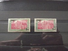 MONACO POSTE AERIENNE N° 1 NEUF* AVEC CHARNIERE ET OBLITERE ANCIENNES COLONIES