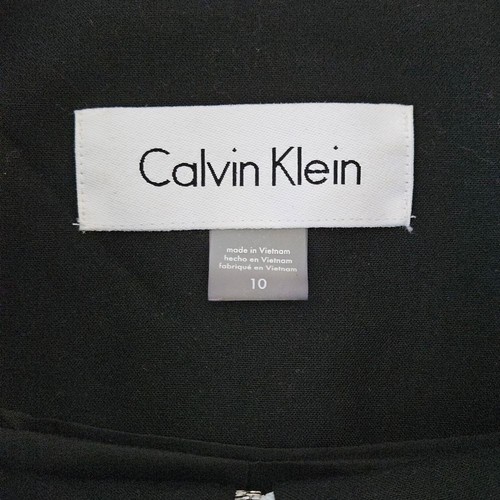 Blazer Calvin Klein donna 10 girocollo chiusura zip foderato maniche lunghe - Foto 4 di 9