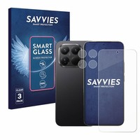 3X Savvies Schutzglas FüR Xiaomi 15T Pro (Display+Kamera) Panzer Folie Glas