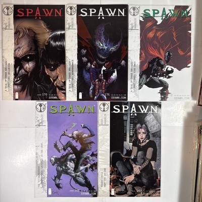 Image Comics Spawn Lot Of 5 #168, 169, 170, 171, 172 Low Print Runs