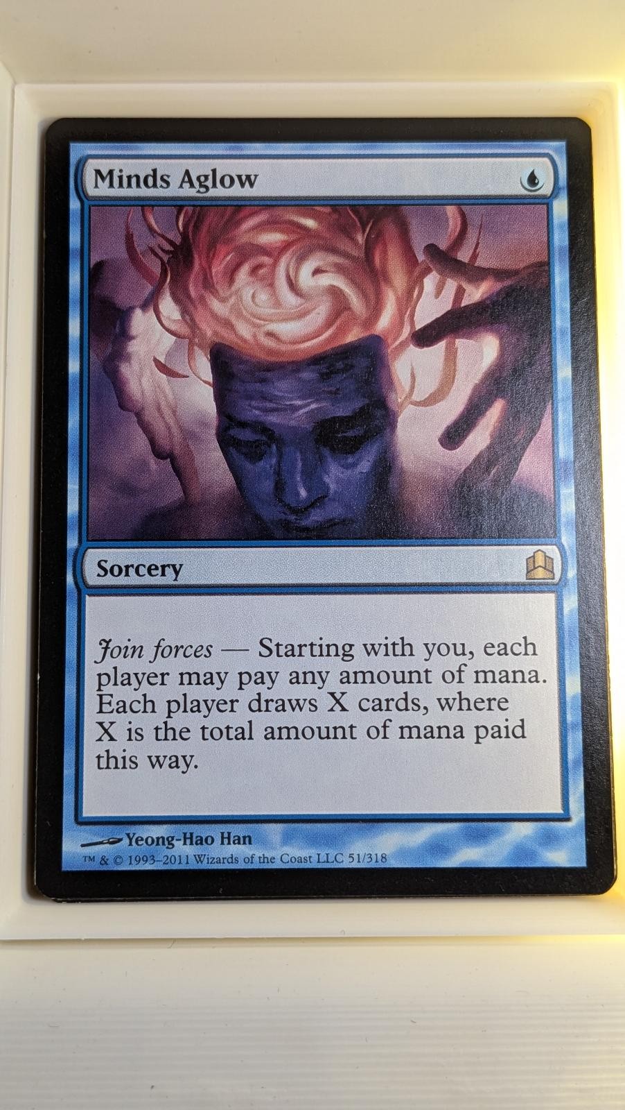 Minds Aglow 51 Rare Commander Magic: The Gathering Near Mint