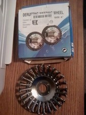 Derusting Weeding Wheel Size 8” Wheel Only, Very Good Condition 