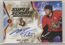 2020-21 SPx Superscripts Gold 24/25 Mike Fisher #S-MF Auto 0gn4