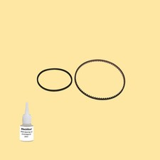 Cinghia Olio = Kit 5 per Sony LBT-A 290 Lettore CD Compact System