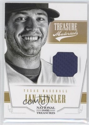 2012 Panini National Treasures Treasure Materials 57/99 Ian Kinsler #7 0q5