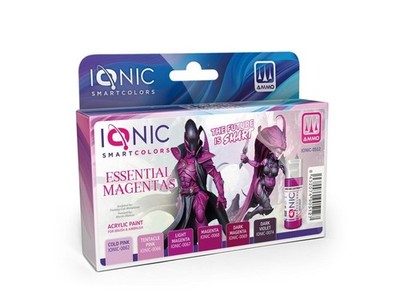 IONIC - Acrylic paint set Essential Magentas, 0512