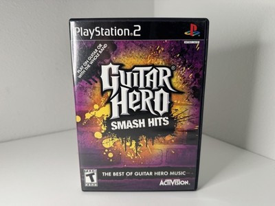 Guitar Hero: Smash Hits (Sony PlayStation 2, 2009) VERY GOOD CONDITION UNTESTED
