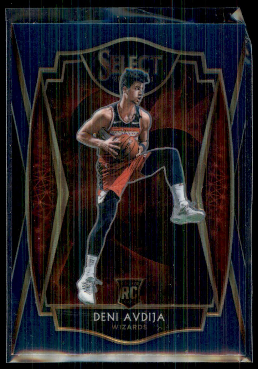 2020-21 Panini Select Blue Deni Avdija RC Washington Wizards #180