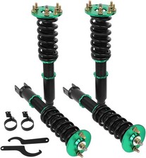 Adjustable Coilovers Lowering Kit Struts Shock For 08-12 Honda Accord Green