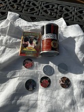 Upper Deck Michael Jordan Shots Tin Can 6 OF 6 Sealed Plus Other Jordan Items.