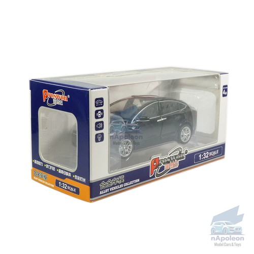 Modelo X 90D 1/32 Modelo Coche Diecast Vehículo de Juguete Colección Niños Regalo Negro - Imagen 11 de 12