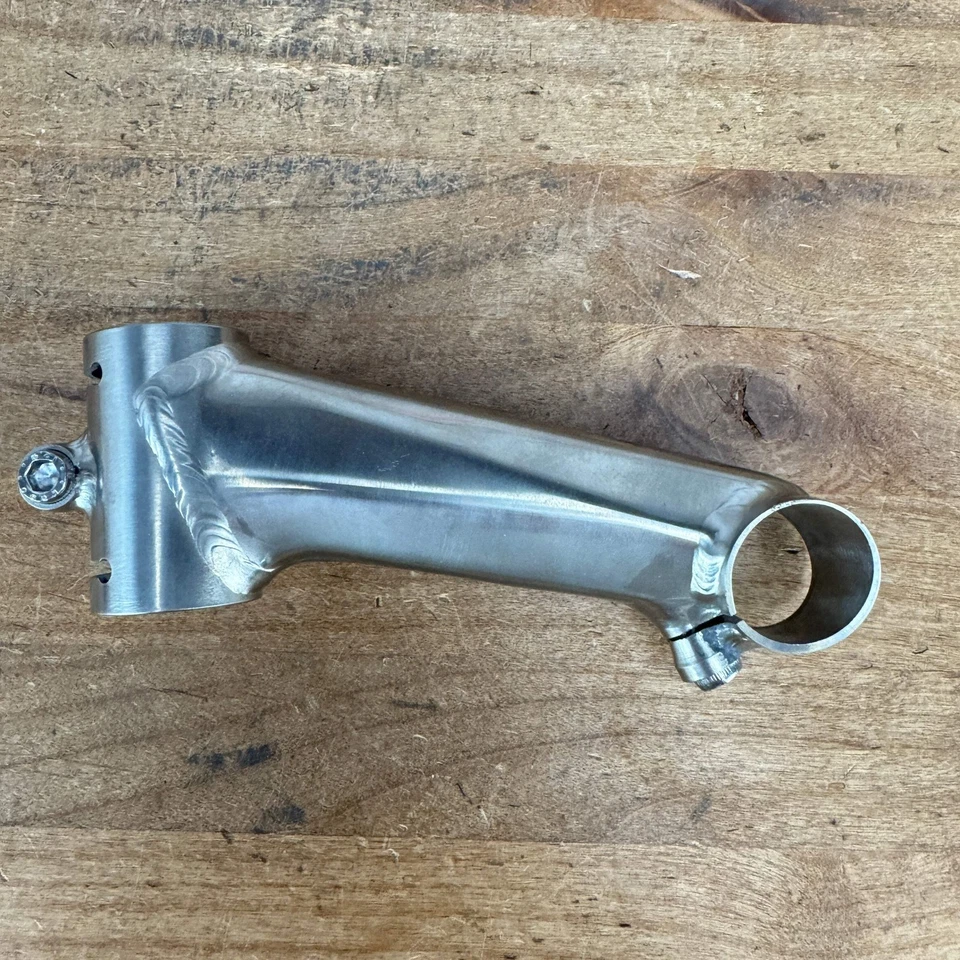 New! Cinelli Grammo Strada Ahead 125mm 1 1/8" 26.0mm Titanium Threadless Stem - Image 4 of 4