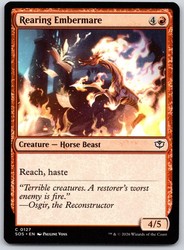 Rearing Embermare (127) Secrets of Strixhaven Common
