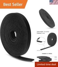 Black Flat Leather Strips, 1/4 Inch x 72.5 Inches - Ideal for Jewelry and More