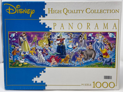 Clementoni Disney Family Panorama By Disney 1000 Piece Puzzle