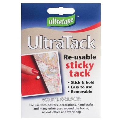 UltraTape Ultra Tack White Tack Ultratack wiederverwendbarer Klebekitt