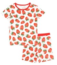 Boys Girls Clothes-Viscose Made from , Short Sleeve Tee with Shorts Set Summe...