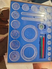 Vintage original 1967 Complete Spirograph by Kenner 401 - Pens Non Working