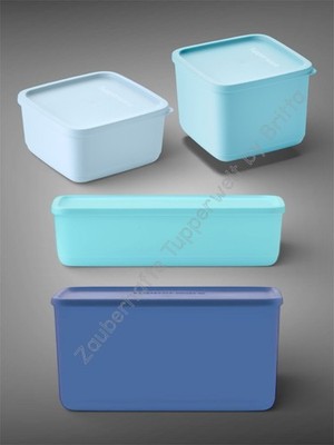Tupperware Cubix Vorratsbehälter eckig versch. Größen, Auswahl NEU