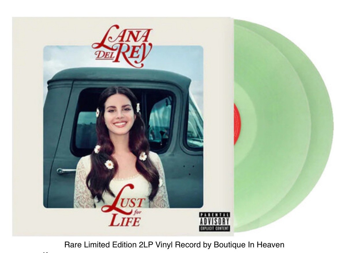 Lana Del Rey Lust for Life サイン入り Lana Del Rey SIGNED Limited Edition LUST FOR LIFE MASSIVE