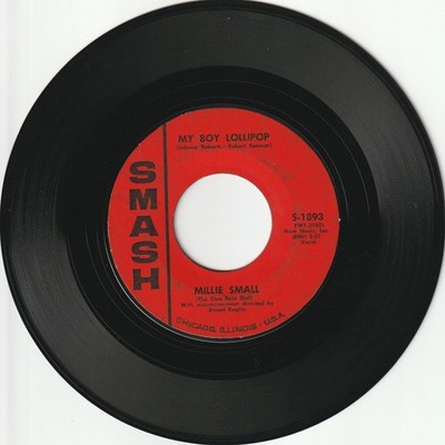 Millie Small - My Boy Lollipop / Something's Gotta Be Done 7'' Vinyl 45 RPM 1964