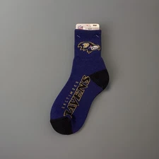 Men’s Baltimore Ravens, Socks, Size Medium