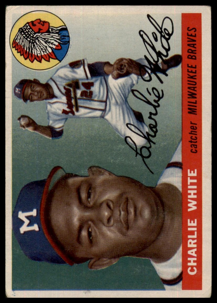 1955 Topps Set Break Charlie White #103 Rookie Vg Combine Shipping