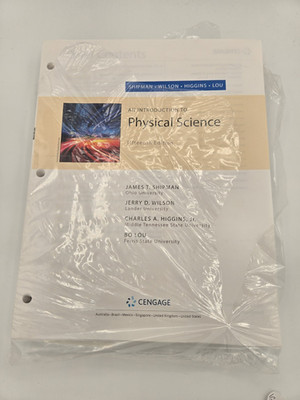 An Introduction to Physical Science, Loose-Leaf Version by Jerry D. Wilson,...