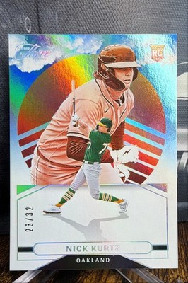 2025 Panini Three and Two - Nick Kurtz, Nick Kurtz #78 Full Count /32 (RC)