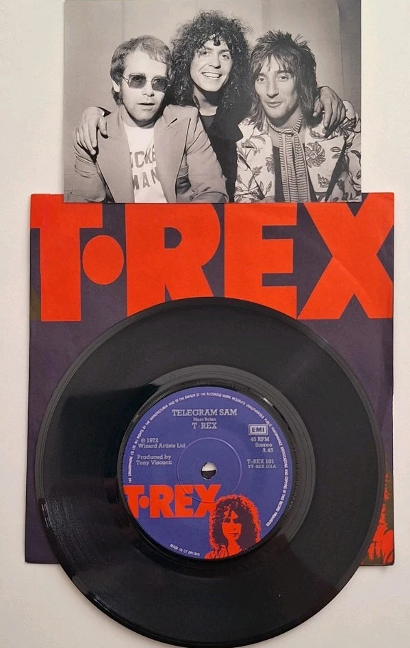 Single T. Rex Vinyl Records for sale | eBay