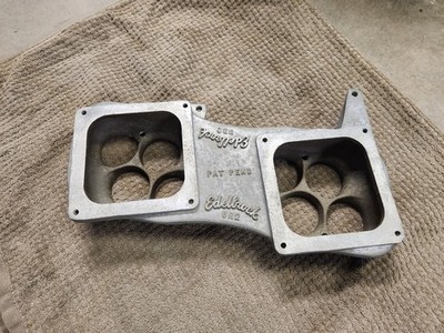 EDELBROCK UR2 Dominator Tunnel Ram Top Dual Quad 2x4 Small Big Block Chevy UR2X