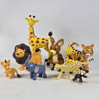 Deagostini My Zoo Tiere Konvolut Lot Giraffe Löwe Tiger Känguru Affe