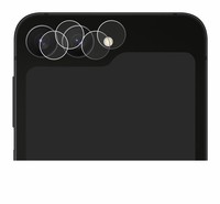2X Displayschutz Folie FüR Samsung Galaxy Z Flip 7 FE (Nur Kameraschutz) Schutz